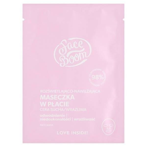 FaceBoom Brightening Moisturizing Sheet Mask 15g