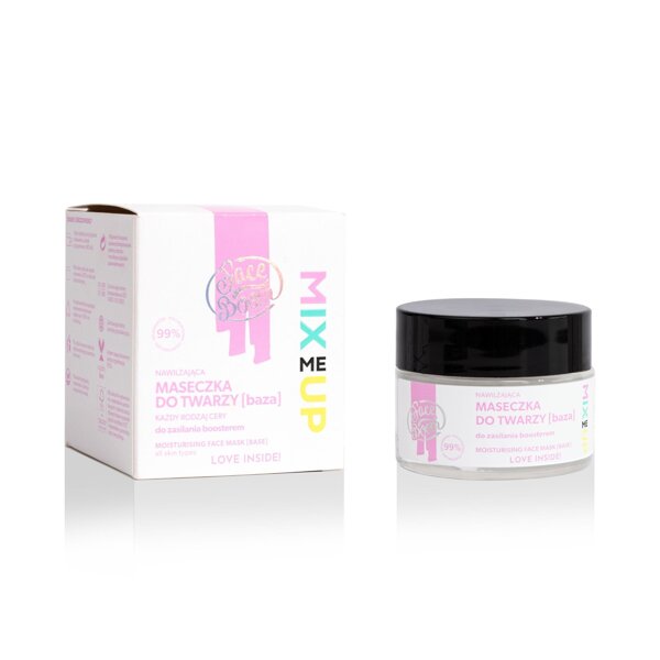 FaceBoom Mix Me Up Moisturizing Mask - Base for All Skin Types Vegan 50ml