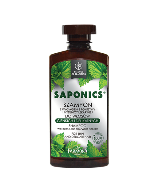 Farmona Saponics Shampoo With Nettle And Saponaria Officinalis Extracts 330ml