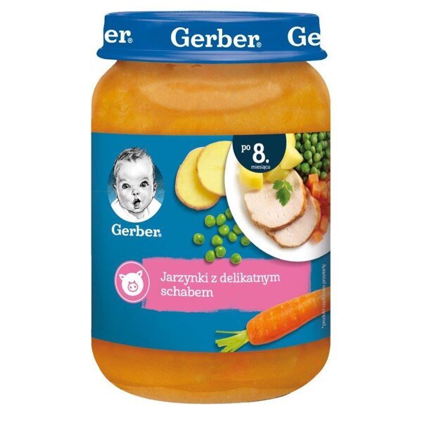 Gerber Vegetable Dish with Delicate Pork Loin for Babies after 8 Months 190g