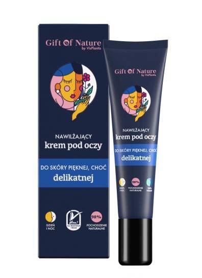 Gift of Nature Moisturizing and Brightening Eye Cream for Delicate Skin 15ml