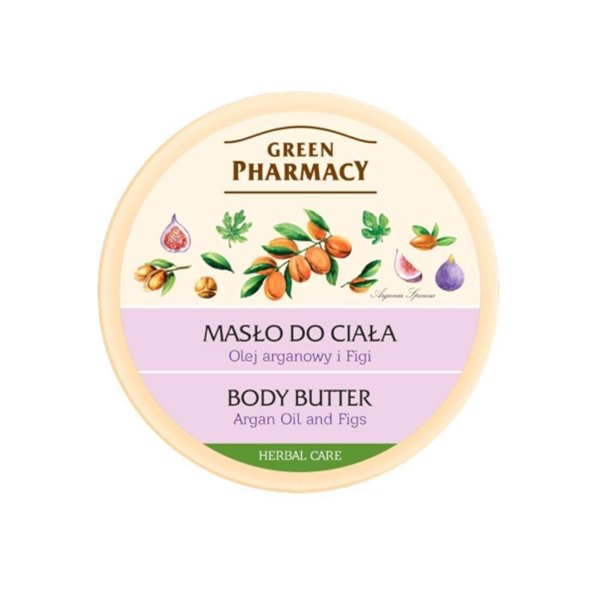 Green Pharmacy Caring Body Butter Argan Oil and Figs 200 ml