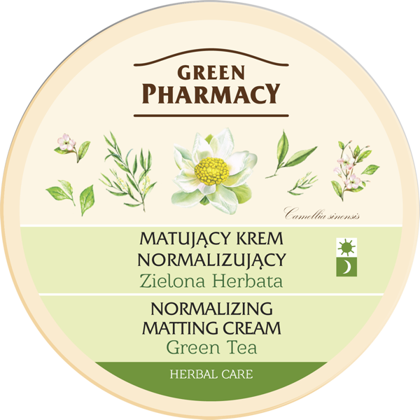 Green Pharmacy Mattifying Normalizing Cream Green Tea 150ml