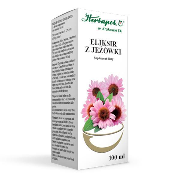 Herbapol Elixir Echinacea for Cold and Immune System Support 100ml