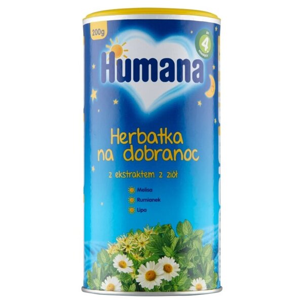 Humana Tea for Bedtime with Herbal Extract for Infants after 4th Month 200g