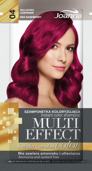 Joanna Multi Effect Coloring Tint 04 Raspberry Red 35 g