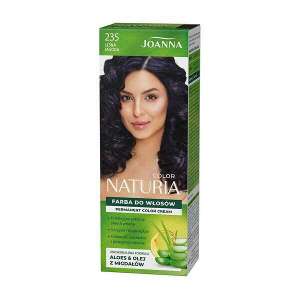 Joanna Naturia Permanent Hair Color Paint Care Shine Proteins Forest Berry No. 235 100ml