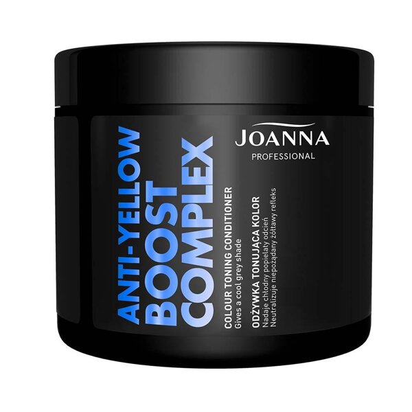 Joanna Professional Anti Yellow Boost Complex Toning Conditioner Gray Color 500g