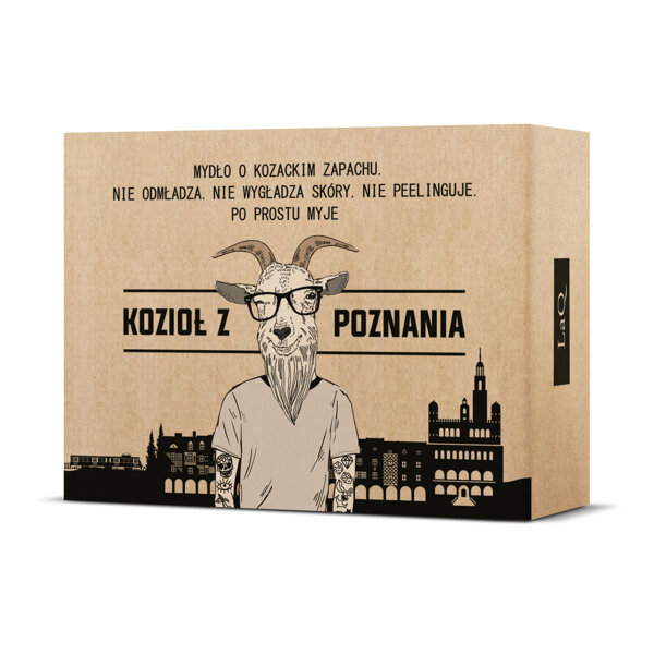 LaQ Goat with Poznań Soap for Men 85ml