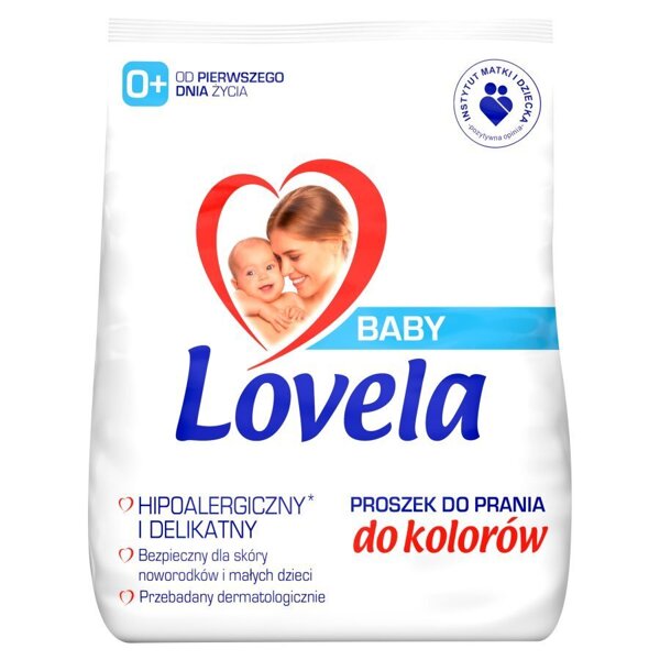 Lovela Baby Hypoallergenic Washing Powder for Colors 1.3 kg