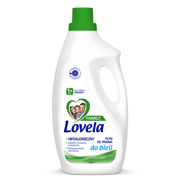 Lovela Family Hypoallergenic Laundry Detergent 1.85L