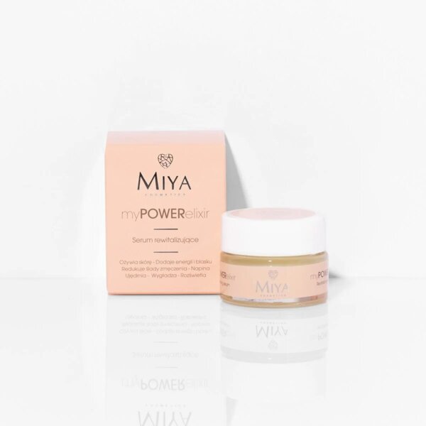 MIYA Cosmetics myPOWERelixir Natural Revitalizing Serum 15ml