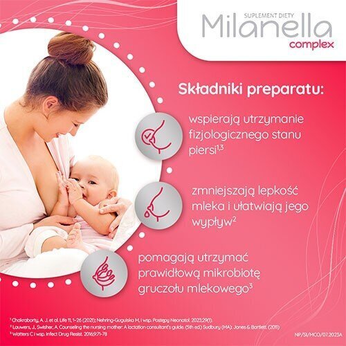 Milanella Complex for Use During Lactation 30 Capsules