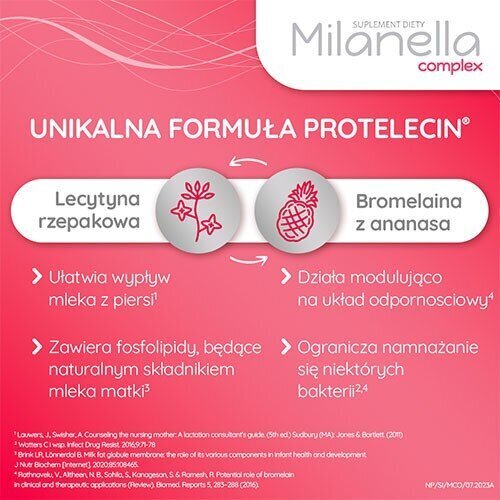 Milanella Complex for Use During Lactation 30 Capsules