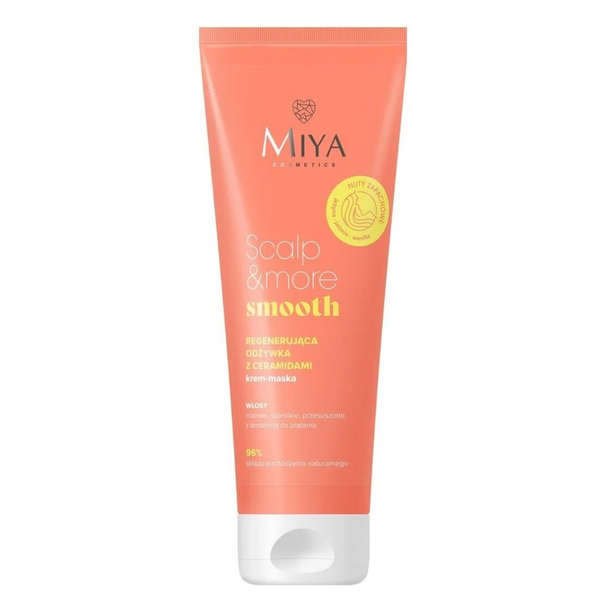 Miya Scalp & More Smooth Regenerating Conditioner with Ceramides for Dull and Rough Hair 200ml