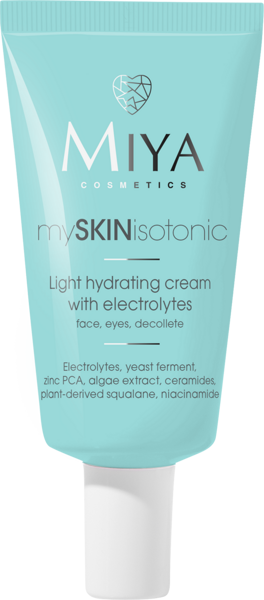 Miya mySKINisotonic Light Hydration Cream with Electrolytes for Oily and Combination Skin 40ml