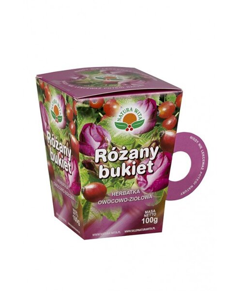 Natura Wita Fruit and Herb Tea Rose Bouquet 100g