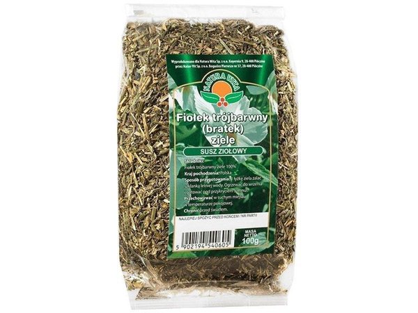 Natura Wita Natural Dried Herbs Violet Tricolor Pansy Herb 100g