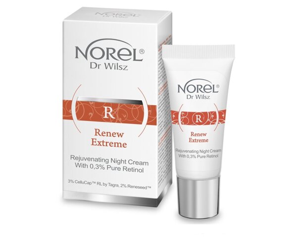 Norel Renew Extreme Rejuvenating Cream 0.3% Pure Retinol for Mature Skin Night 15ml