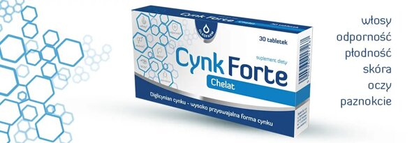 Oleofarm Zinc Forte Chelate Highly Absorbable Form of Zinc 30 Tablets