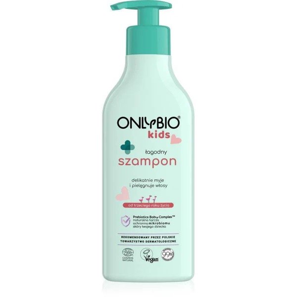 OnlyBio Baby Gentle Shampoo for Children over 3 Years of Age for Sensitive and Delicate Skin 300ml