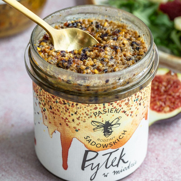 Pasieki Sadowskich Bee Pollen in Honey 400g