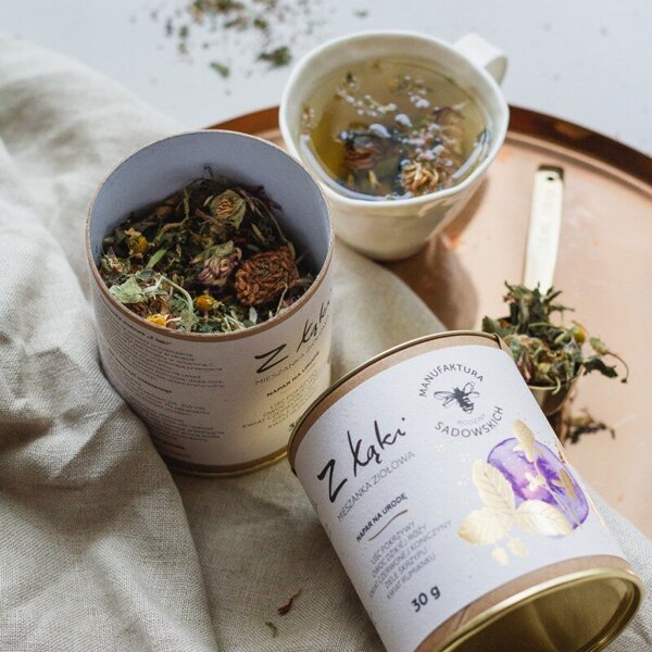 Pasieki Sadowskich Herbal Mixture from the Meadow Infusion for Beauty 30g