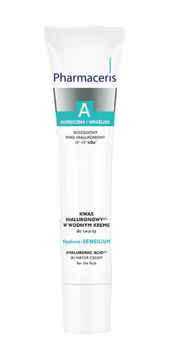 Pharmaceris A Hyaluro-Sensilium Cream with Hyaluronic Acid for Sensitive Skin Prone to Allergies 40ml