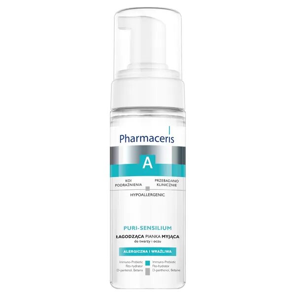 Pharmaceris A Puri Sensilium Soothing Face and Eye Foam 150ml