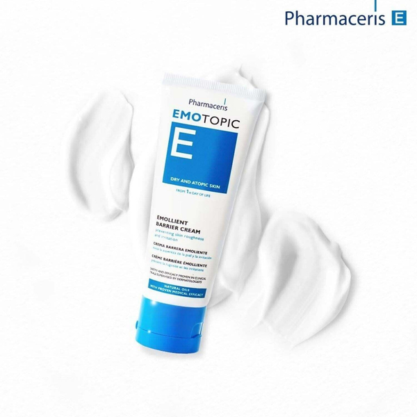 Pharmaceris E Emotopic Emollient Barrier Cream for Face and Body from Day 1 of Life 75ml Best Before 30.09.24