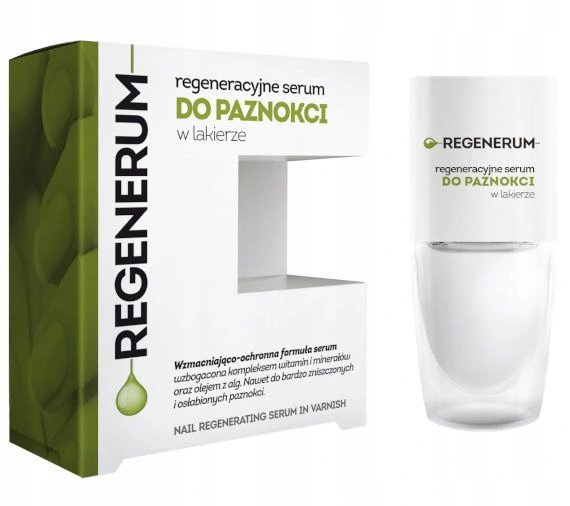 Regenerum Nail Polish Serum Strengthens Rebuilds Nail Plate Mechanical Damage8ml