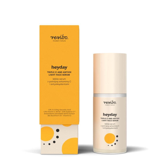 Resibo Heyday Light Serum with Triple Vitamin C and Antioxidants 30ml