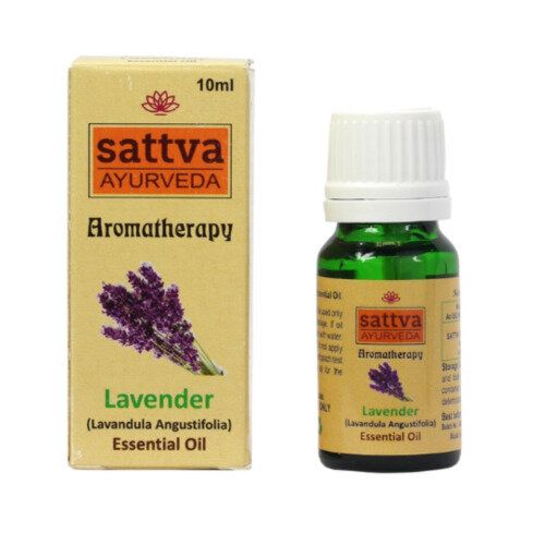 Sattva Ayurveda Essential Oil Lavender Oil 10ml Best Before 31.12.24