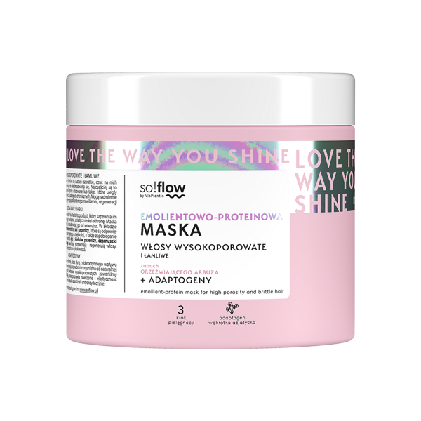 So!Flow Emollient-Protein Mask for High Porosity and Brittle Hair 400ml