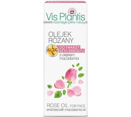 Vis Plantis Rose and Macadamia Oils for Face and Neck 30ml