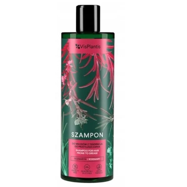 Vis Plantis Secret Garden Shampoo with Rosemary Extract Milk Thistle and Lemon Balm 400ml