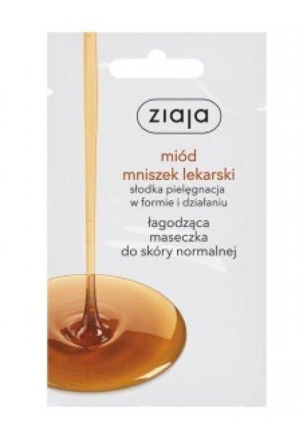 Ziaja Honey Dandelion Soothing Mask for Normal Skin 7ml