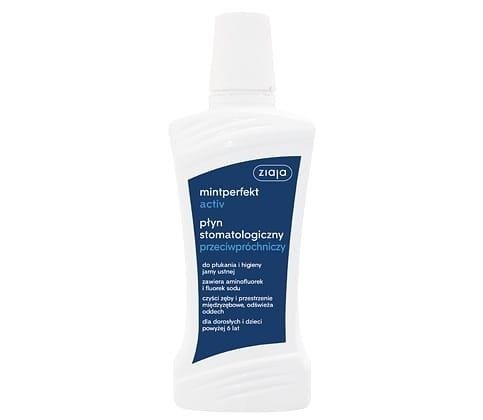 Ziaja Mintperfect Active Anticaries Dental Anti-Caries Mouthwash 500ml