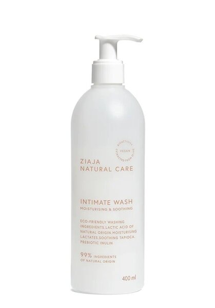 Ziaja Natural Care Gently Intimate Wash Gel for All Skin Types Vegan 400ml