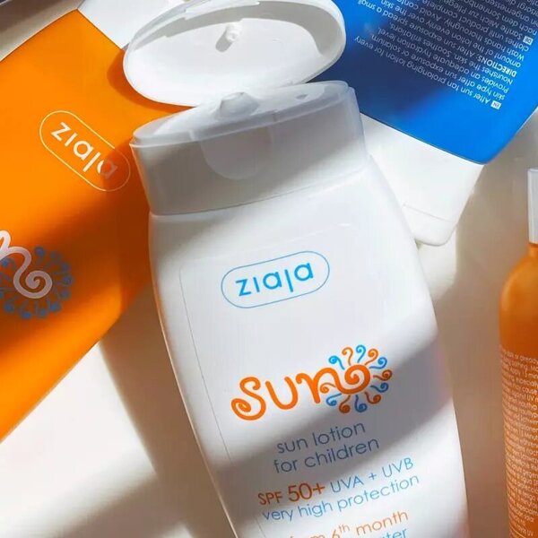 Ziaja Waterproof Sunbathing Lotion for Babies from 6 Months Old SPF50 125ml