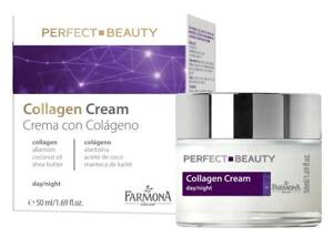Farmona Perfect Beauty Odmładzający Krem do Twarzy z Kolagenem dla Skóry Dojrzałej na Dzień i na Noc 50ml