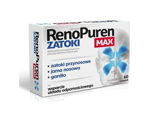 Aflofarm Renopuren Zatoki Max 60 szt