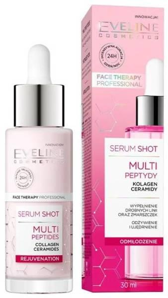 Eveline Serum Shot Treatment Multipeptides for Face Neck and Neckline 30ml