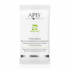 Apis Professional Acne Stop Algae Mask with Bamboo Green Tea and Black Mud 20g