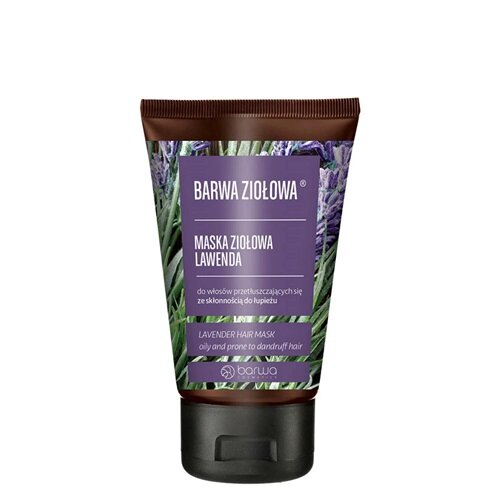 Barwa Ziołowa Maska Lawendowa na Włosy Przetłuszczające się 120ml