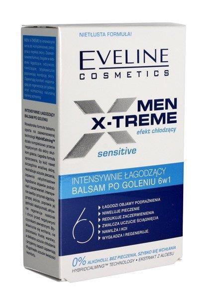 EVELINE MEN X-TREME 6W1 BALSAM PO GOLENIU INTENSYWNIE ŁAGODZĄCY SENSITIVE 100ML