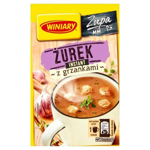 Winiary Instant Soup Sour Soup with Croutons 15g