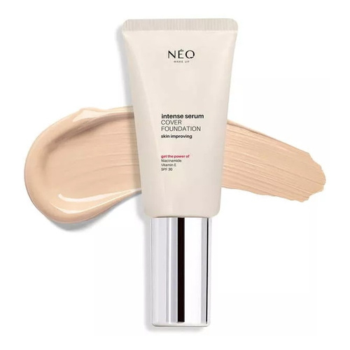 Neo Makeup Intense Serum Cover Foundation No. 00 Alabaster SPF30 Long-lasting Effect 30ml