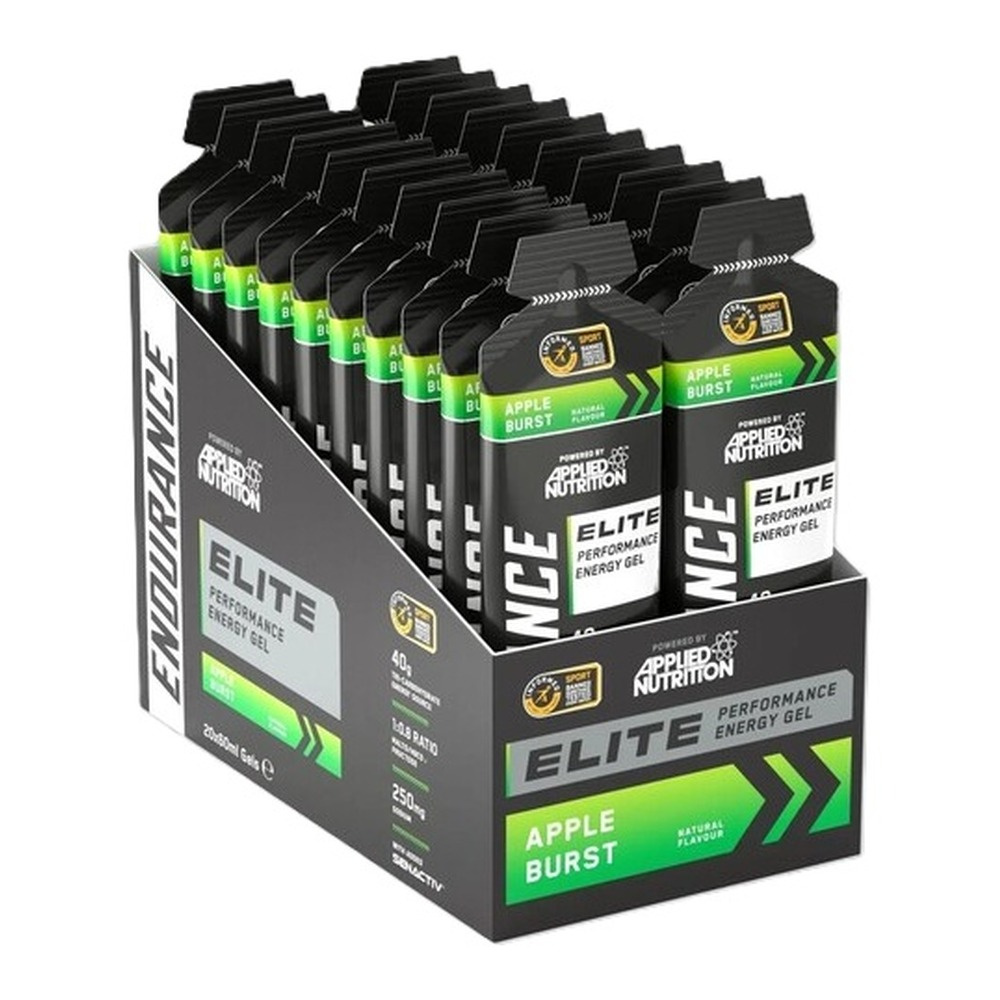 Applied Nutrition Endurance Elite Żel energetyczny, Jabłko 20 x 60ml