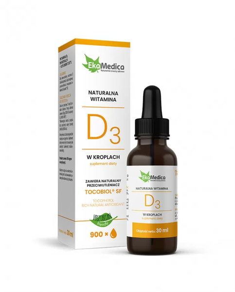 EkaMedica Vitamin D3 Drops 30ml